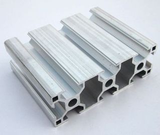 6005 / 6063 T5 Extruded Aluminum Framing , Assembly Line Profile For Electromechanical Parts