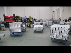 은색 / 검은색 안오디제드 파우더 페인트 태양 전지판 알루미늄 프레임 산화