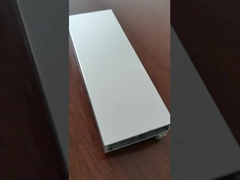 고전력 LED 히트 싱크 추출 프로파일 PVDF / 탄소 - 플로라이드 코팅