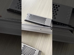 맞춤형 60 × 35mm 태양 전지 패널 알루미늄 프레임 전자 분해 알루미늄 추출 프로파일