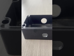 6063- T5 은색, 검은색 산업용 알루미늄 프로파일