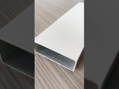 6063 시리즈 투명 양극 산화 알루미늄 문 및 창 프로파일 GB/75237-2004