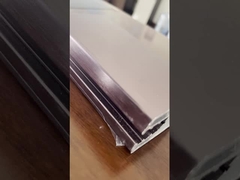 원형 양극 산화 알루미늄 튜브 분체 도장 CNC 가공