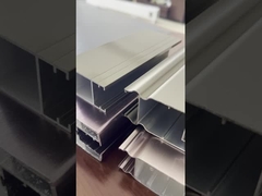 6061 6005 진압 알루미늄 프로파일 소금화 절단 / 굴착 / 펀칭