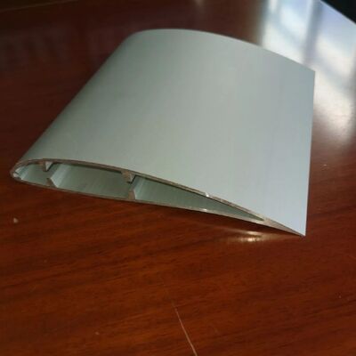 6063 Alloy Aluminum Extrusion Industrial Fan Blade Profile with Sandblast Anodizing and Customized CNC Machining
