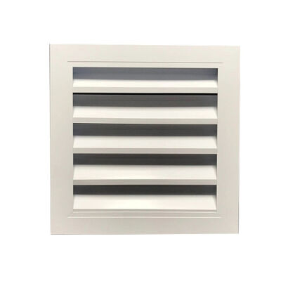 Customized Dimension 6063 Alloy Aluminum Louver Profile with Powder Paint for Ventilation Window Blade