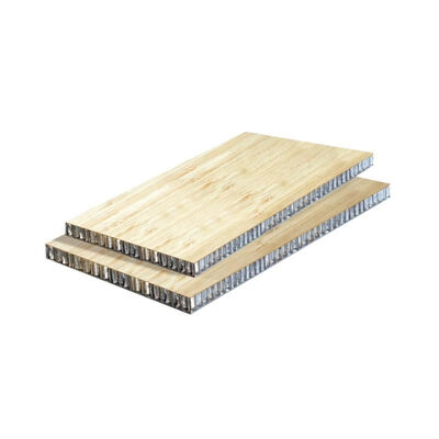 PVDF Electrophoresis Wooden Grain Fireproof B1 Light Weight Aluminum Core Composite Panel for Exterior Cladding