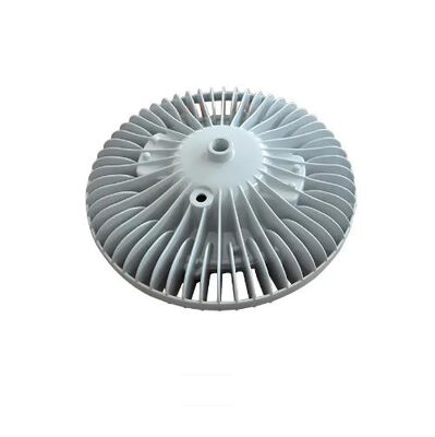 Customized Dimensions CNC Machining LED Flood Light Shell with Polished Surface Aluminum Casting Heatsink