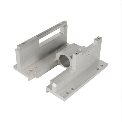 Customized Dimensions Aluminum Leg Bracket for School Desks with CT7 Tolerance Grade and CNC Machining