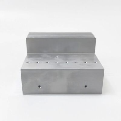 Custom 6063 Aluminum Extrusion Inverter Heat Sink with CNC Machining