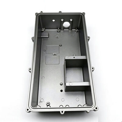 Customized Aluminum Die Cast Housing and Die Cast Aluminum Heatsink with Good Thermal Dissipation and Powder Coating