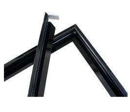 30 × 25 mm 검정 PVDF 훈련/구부리기를 가진 알루미늄 태양 전지판 구조