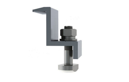 지붕 Mouting 태양 체계, 35mm/40mm/45mm의 완성되는 끝 죔쇠를 맷돌로 가십시오