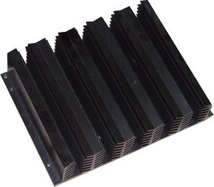 PVDF/분말은 6061 T6 합금으로 알루미늄 열 싱크 밀어남 단면도를 입혔습니다