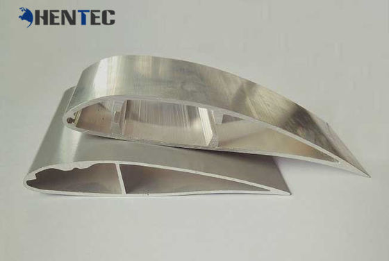 분말에 의하여 그려진 송풍기 날 알루미늄은 단면도 냉각 잎을 위한 내밀었습니다