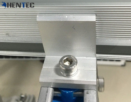 밀링 완료 / 양극 처리 된 태양 엔드 클램프 태양 장착 시스템 맞춤형 치수