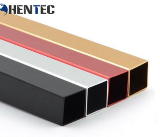 주문을 받아서 만들어지는 정연한 모양 주식 알루미늄 밀어남 CNC 깊은 가공