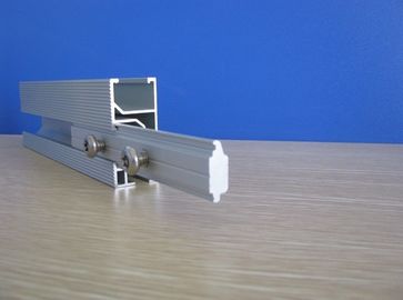 양극 처리된 태양 지붕 설치 체계, 태양 전지판을 위한 알루미늄 단면도