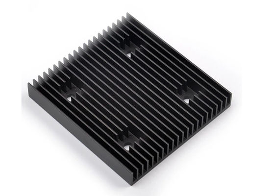 6060 양극 처리된 Cnc 가공 알루미늄 방열판 압출 프로파일 En755